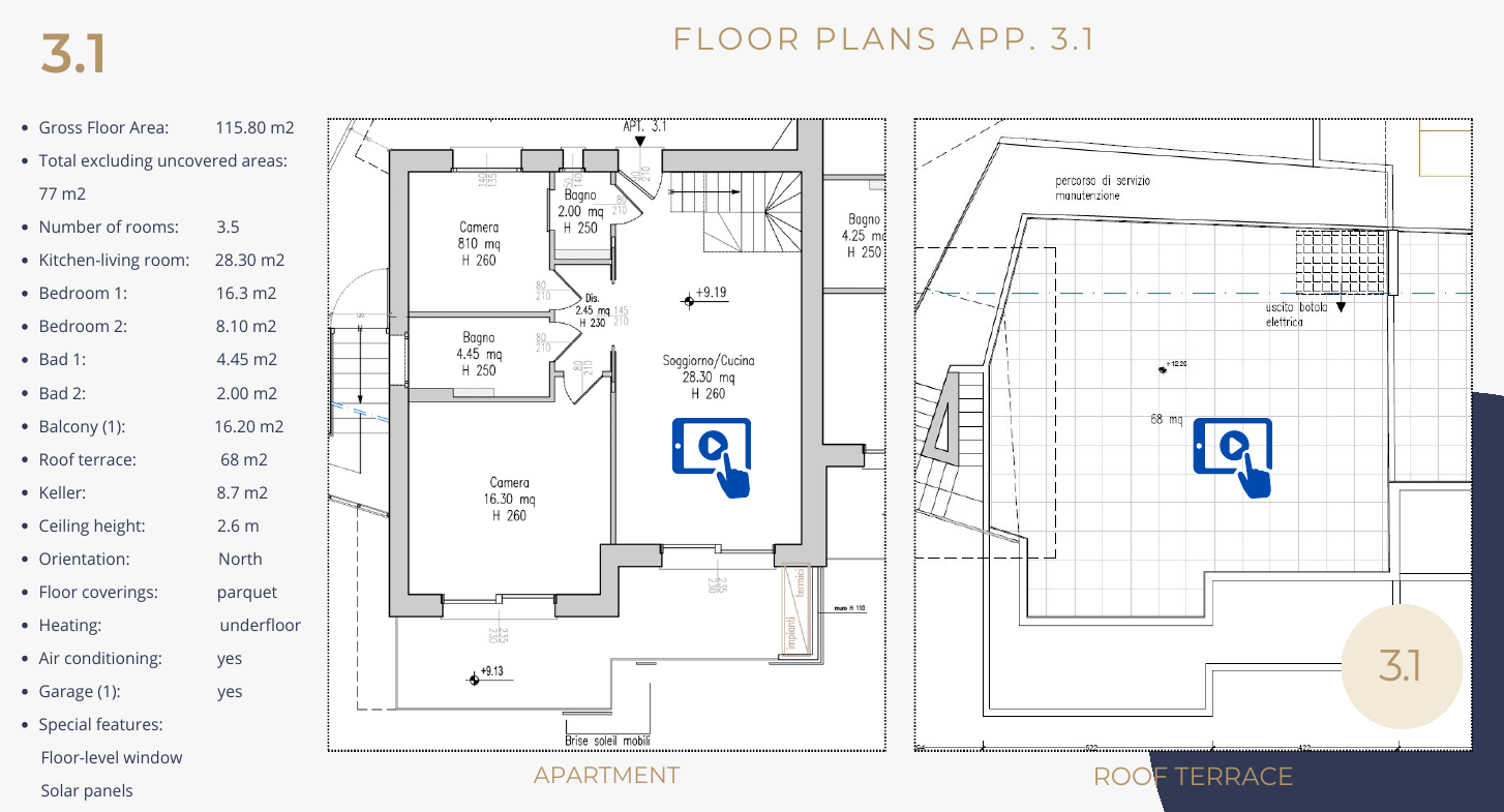 Floor Plan — Apartment 3.1
